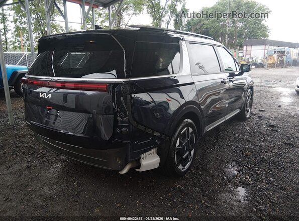 KNDNC5K3XT6615416 2026 KIA CARNIVAL MPV Blue Trasero derecho