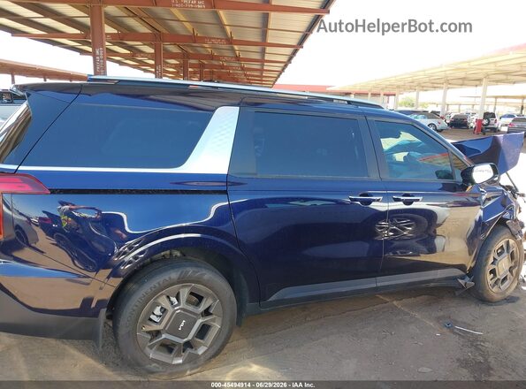 KNDNC5KA2S6037499 2025 KIA CARNIVAL MPV HYBRID Dark Blue Vista del cuadro de instrumentos