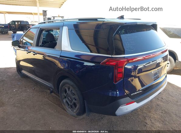 KNDNC5KA2S6037499 2025 KIA CARNIVAL MPV HYBRID Dark Blue Trasero izquierdo