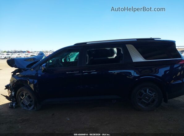 KNDNC5KA2S6037499 2025 KIA CARNIVAL MPV HYBRID Dark Blue Vista interior trasera