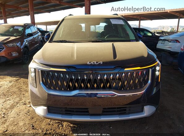 KNDNC5KA3S6060449 2025 KIA CARNIVAL MPV HYBRID Dark Blue Rear interior view