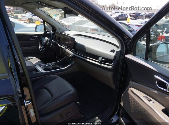 KNDNC5KAXS6035774 2025 KIA CARNIVAL MPV HYBRID Black Սալոնի դիմացի տեսք
