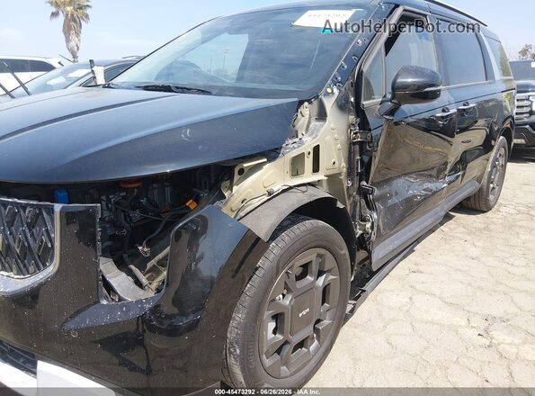 KNDNC5KAXS6035774 2025 KIA CARNIVAL MPV HYBRID Black Դիմացի տեսք