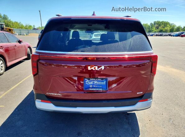 KNDNC5KAXT6156578 2026 KIA CARNIVAL Red Հետևի տեսք