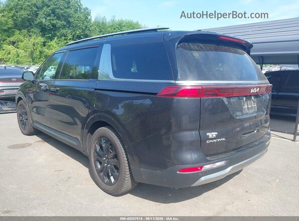 KNDNE5H30R6404378 2024 KIA CARNIVAL MPV Black უკანა მარცხენა