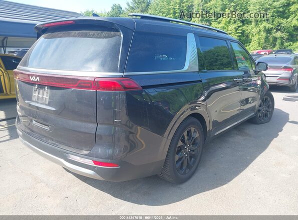 KNDNE5H30R6404378 2024 KIA CARNIVAL MPV Black უკანა მარჯვენა