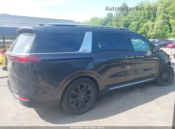 KNDNE5H30R6404378 2024 KIA CARNIVAL MPV Black უკანა სალონის ხედი