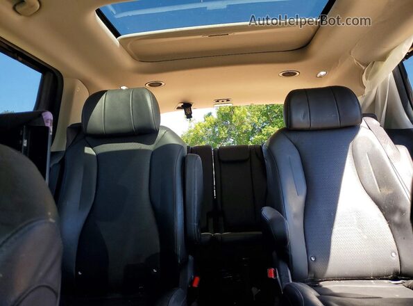 KNDNE5H31N6080285 2022 KIA CARNIVAL Red Вид задніх сидінь