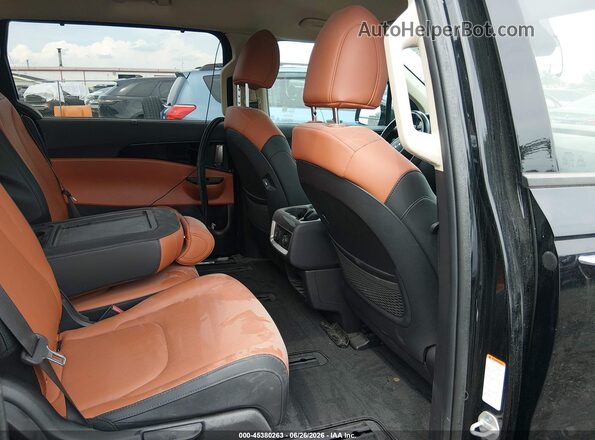 KNDNE5H31R6355448 2024 KIA CARNIVAL MPV Black Вид наклейки з VIN-кодом