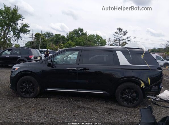 KNDNE5H31R6355448 2024 KIA CARNIVAL MPV Black Панорамний вид салону 360°