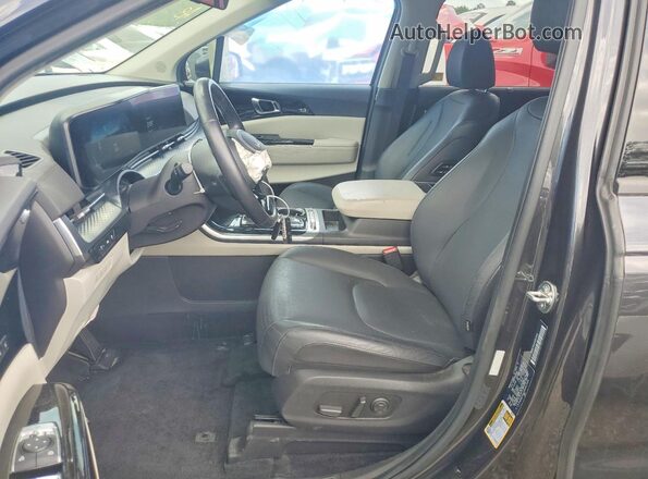 KNDNE5H34R6337400 2024 KIA CARNIVAL Black Սալոնի դիմացի տեսք