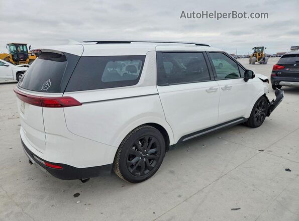 KNDNE5H38P6274833 2023 KIA CARNIVAL White უკანა მარჯვენა