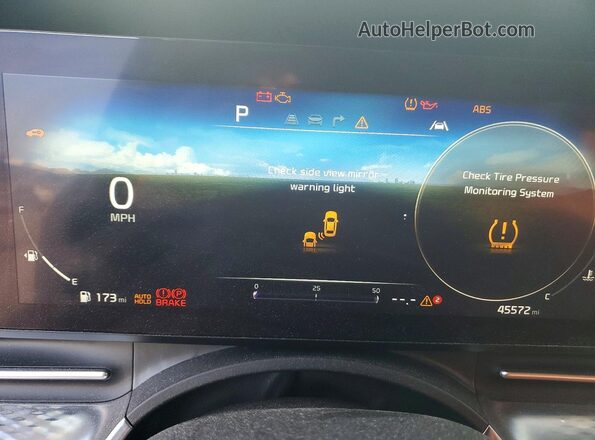KNDNE5H39P6263095 2023 KIA CARNIVAL Gray Instrument cluster view