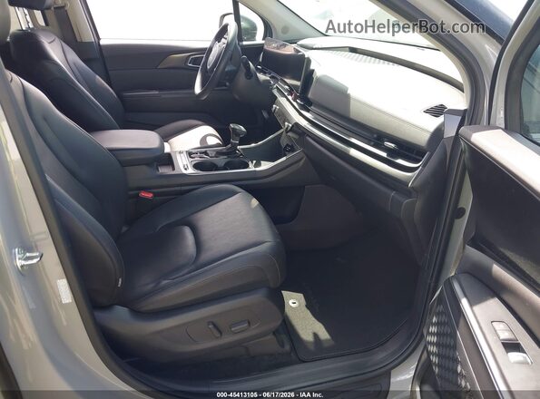 KNDNE5K33S6484869 2025 KIA CARNIVAL MPV Серый Вид салона спереди