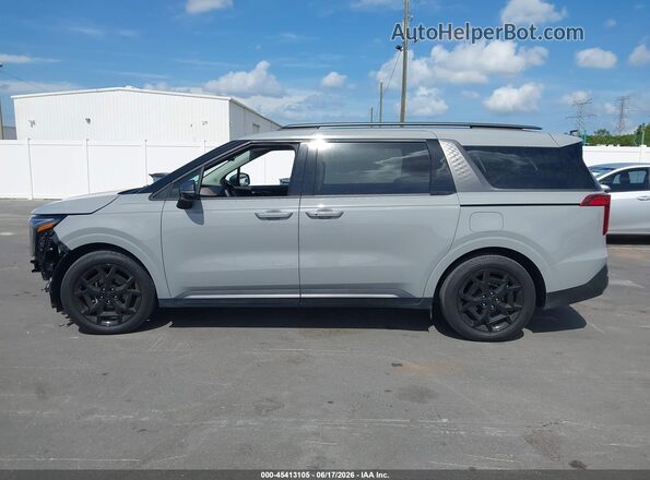 KNDNE5K33S6484869 2025 KIA CARNIVAL MPV Серый Панорамный вид салона 360°