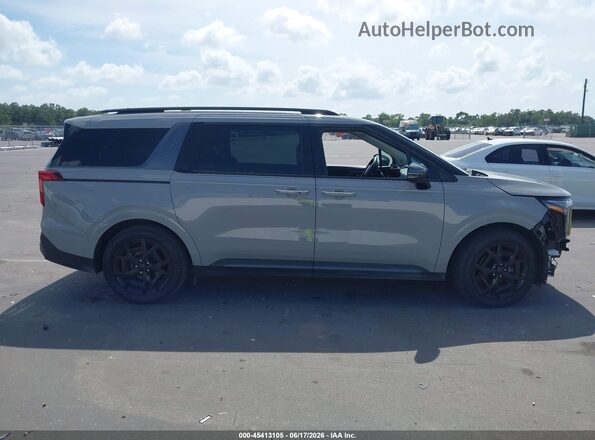 KNDNE5K33S6484869 2025 KIA CARNIVAL MPV Серый Вид задней части салона
