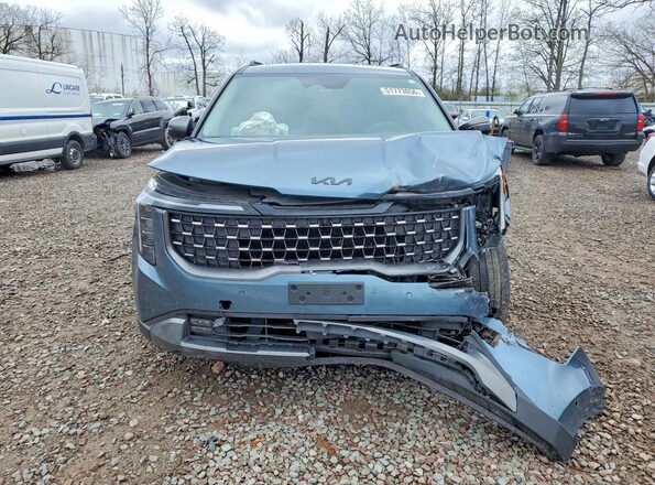 KNDNE5K33S6492888 2025 KIA CARNIVAL Blue წინა ხედი