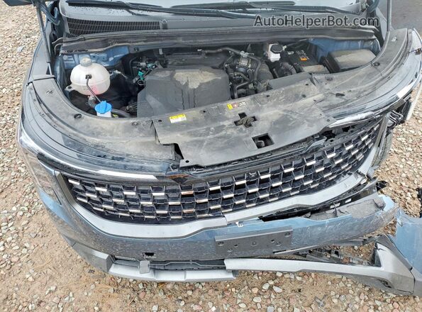 KNDNE5K33S6492888 2025 KIA CARNIVAL Blue ძრავის განყოფილების ხედი