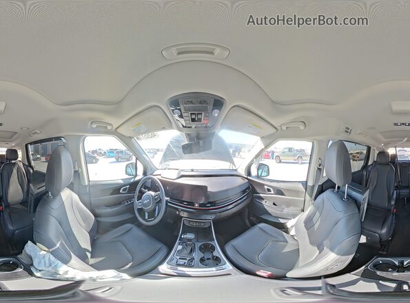 KNDNE5K36S6498054 2025 KIA CARNIVAL Black სალონის 360-გრადუსიანი ხედი