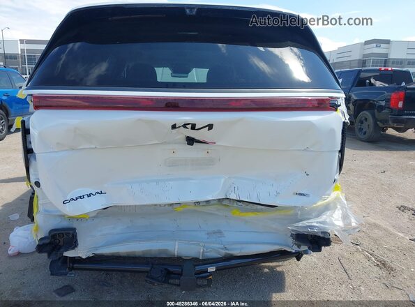 KNDNE5KA1S6071797 2025 KIA CARNIVAL MPV HYBRID White Vista frontal
