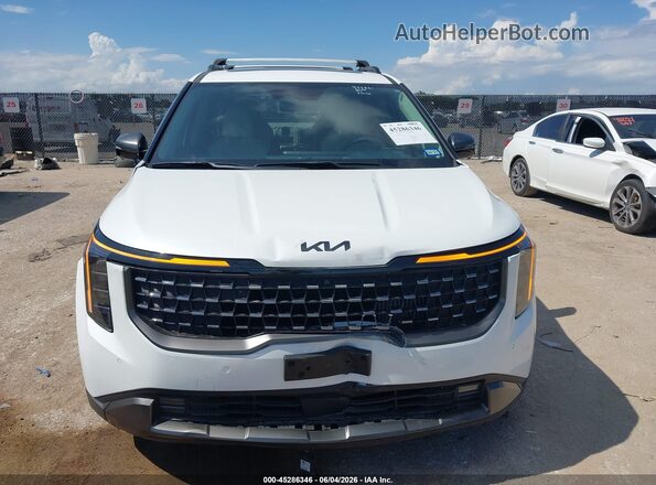 KNDNE5KA1S6071797 2025 KIA CARNIVAL MPV HYBRID White Vista del cuadro de instrumentos