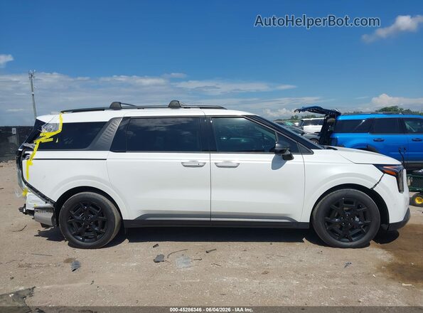 KNDNE5KA1S6071797 2025 KIA CARNIVAL MPV HYBRID White Vista interior trasera