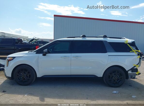 KNDNE5KA1S6071797 2025 KIA CARNIVAL MPV HYBRID White Vista interior de 360 grados