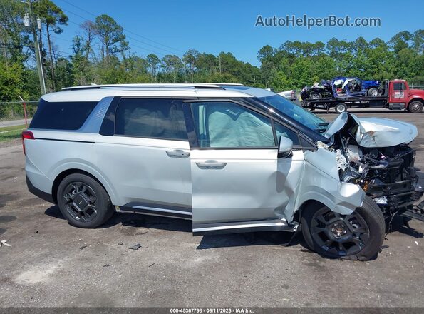 KNDNE5KA7S6064465 2025 KIA CARNIVAL MPV HYBRID Silver Vista interior trasera