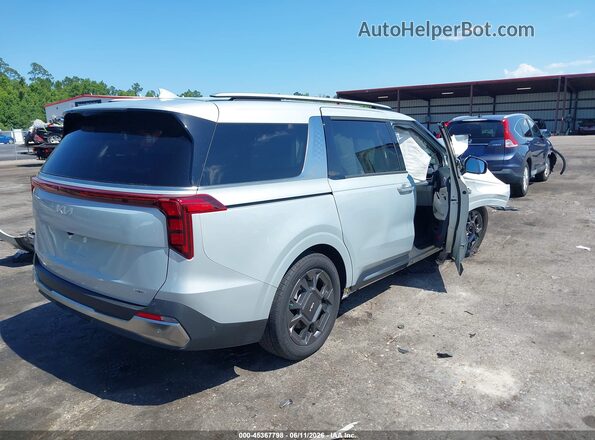 KNDNE5KA7S6064465 2025 KIA CARNIVAL MPV HYBRID Silver Trasero derecho