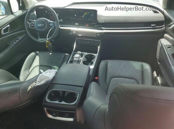 KNDNE5KA7S6065793 2025 KIA CARNIVAL Blue Widok deski rozdzielczej