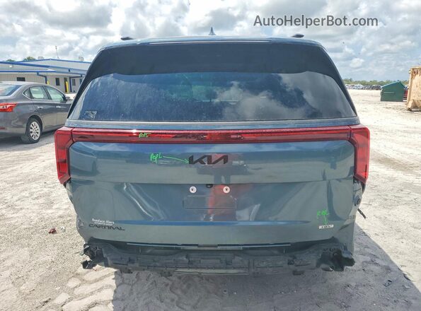 KNDNE5KA7S6065793 2025 KIA CARNIVAL Blue Widok z tyłu