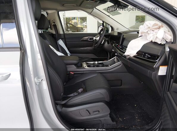 KNDNE5KA7T6116730 2026 KIA CARNIVAL MPV HYBRID Gray Вид салону спереду