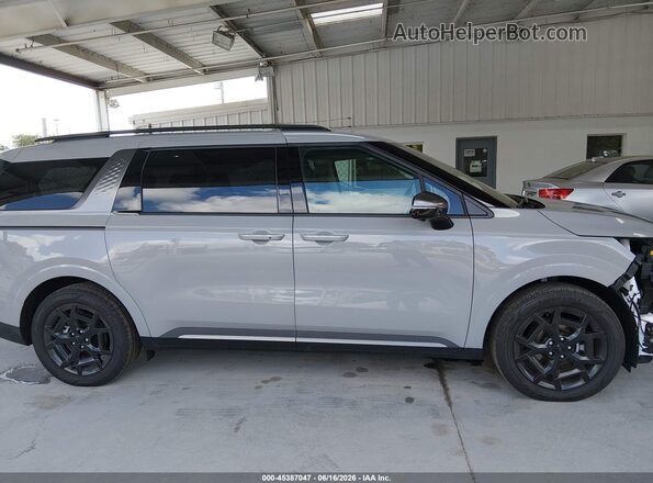 KNDNE5KA7T6116730 2026 KIA CARNIVAL MPV HYBRID Gray Панорамний вид салону 360°