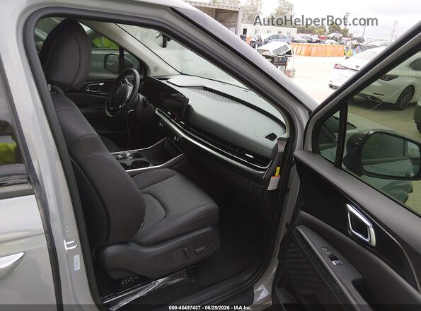KNDNE5KA8T6139384 2026 KIA CARNIVAL MPV HYBRID Gray წინა სალონის ხედი