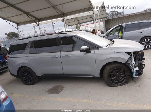 KNDNE5KA8T6139384 2026 KIA CARNIVAL MPV HYBRID Gray სალონის 360-გრადუსიანი ხედი