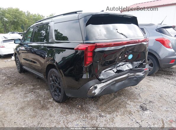 KNDNE5KA9S6077377 2025 KIA CARNIVAL MPV HYBRID Черный Задняя левая четверть