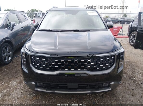 KNDNE5KA9S6077377 2025 KIA CARNIVAL MPV HYBRID Черный Вид задней части салона