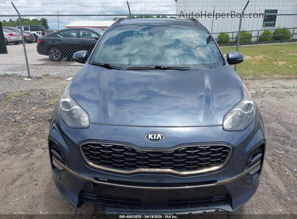KNDP63AC0L7834871 2020 KIA SPORTAGE Gray Դիմացի տեսք