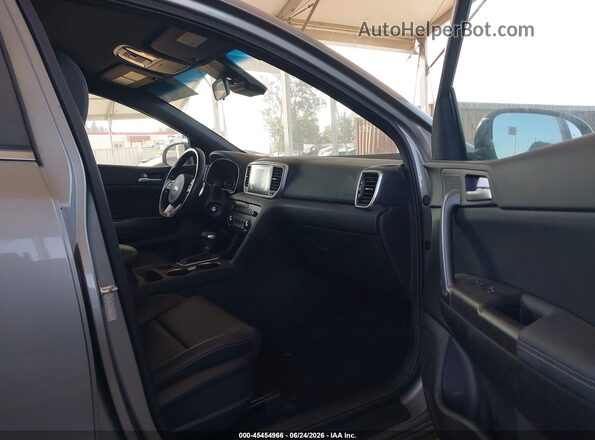 KNDP63AC1L7745469 2020 KIA SPORTAGE Silver წინა სალონის ხედი