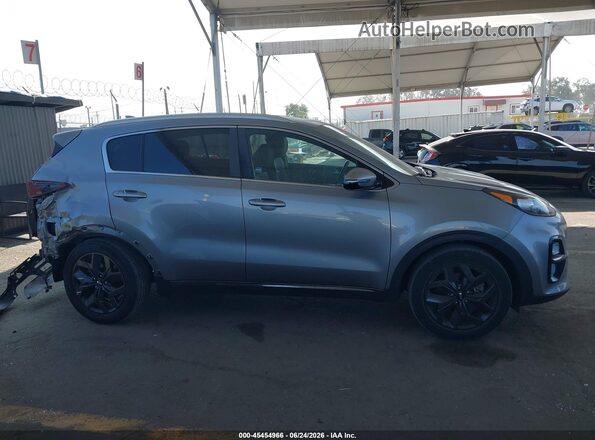 KNDP63AC1L7745469 2020 KIA SPORTAGE Silver უკანა სალონის ხედი