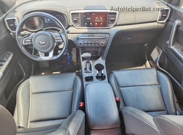 KNDP63AC2N7980532 2022 KIA SPORTAGE White წინა პანელის ხედი