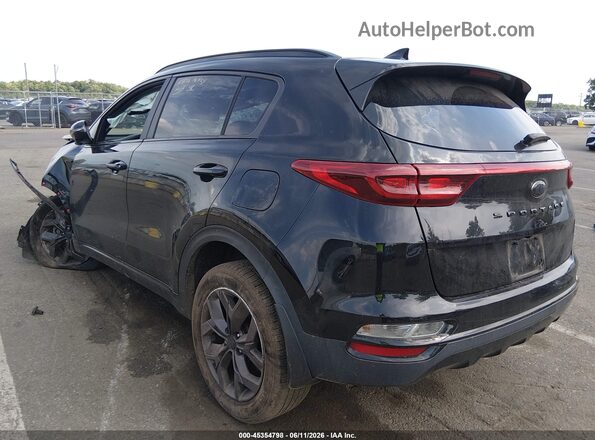 KNDP63AC5N7975874 2022 KIA SPORTAGE Black Rear left
