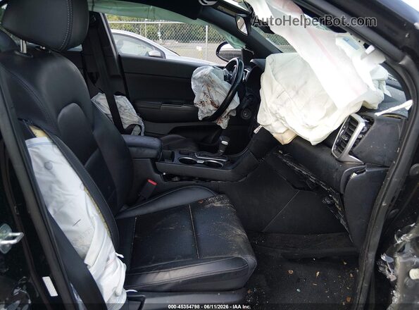 KNDP63AC5N7975874 2022 KIA SPORTAGE Black Front interior view