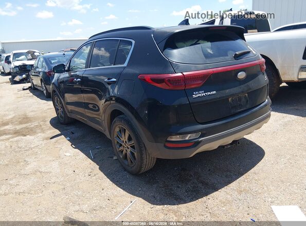 KNDP63AC6L7668758 2020 KIA SPORTAGE Black Tył lewy