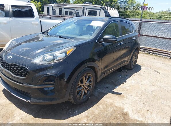 KNDP63AC6L7668758 2020 KIA SPORTAGE Black Przód lewy