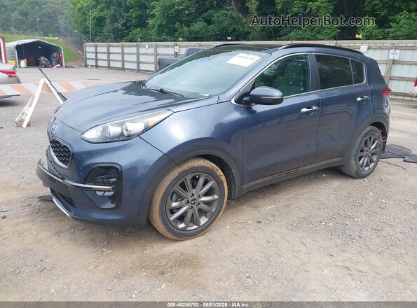 KNDP63AC6L7814222 2020 KIA SPORTAGE Blue 