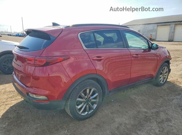KNDP63AC6N7960672 2022 KIA SPORTAGE Red უკანა მარჯვენა
