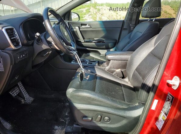 KNDP63AC6N7960672 2022 KIA SPORTAGE Red წინა სალონის ხედი