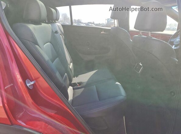 KNDP63AC6N7960672 2022 KIA SPORTAGE Red უკანა სალონის ხედი