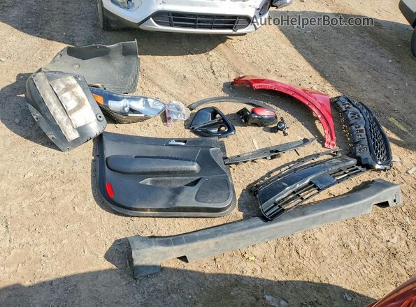 KNDP63AC6N7960672 2022 KIA SPORTAGE Red VIN კოდის სტიკერის ხედი